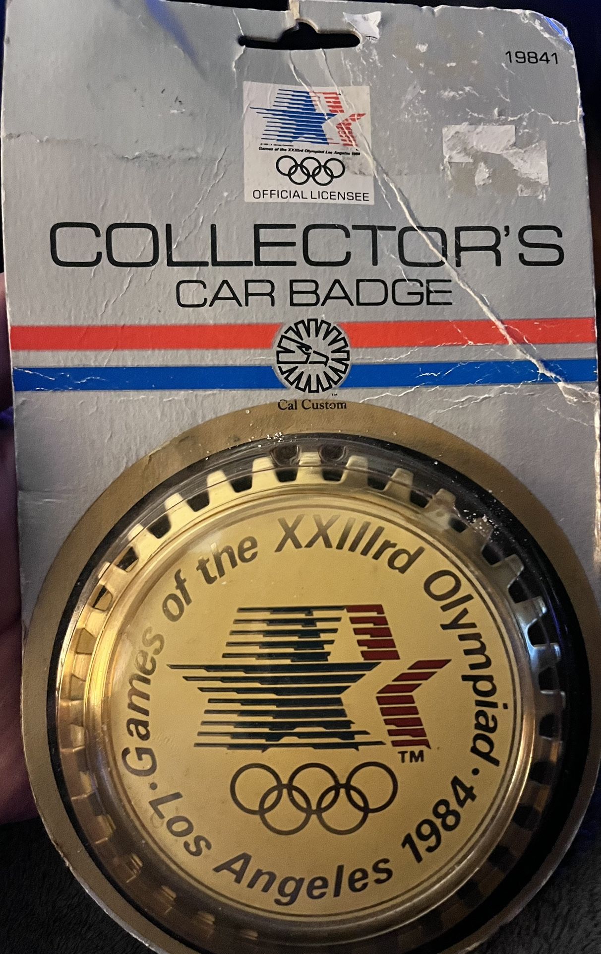 Collectors Car Badge