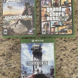 GTA V , Ghost Recon Wildlands And Star Wars Battlefront , Xbox One