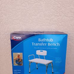 New In Box Carex Bathtub Transfer Bench
