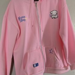 Pink Hoodie/Jacket/Zip-Up [Size M/L]