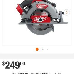 Milwaukee Circular Saw 