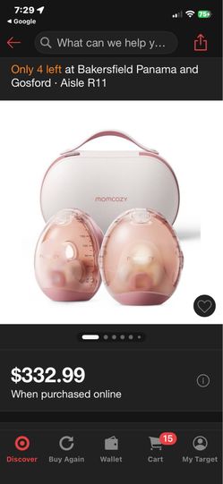 Momcozy air 1 ultra slim breast pumps
