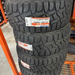 4 New 33X12.50R20  Toyo R/T tires with free Installation 33,-12.50-20