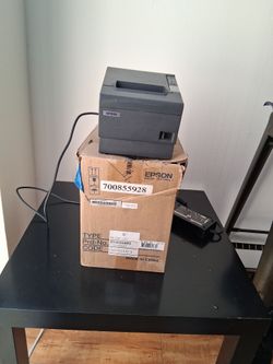 Epson  T88V PUSB Receipt Printer, working perfect with the box,and serial No. TERF810032
