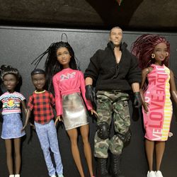 Beautiful Barbie Family