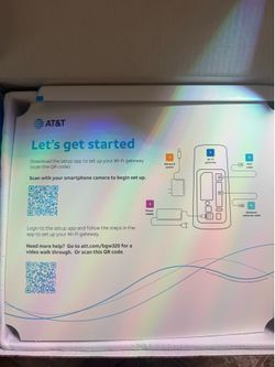 AT&T internet starter kit