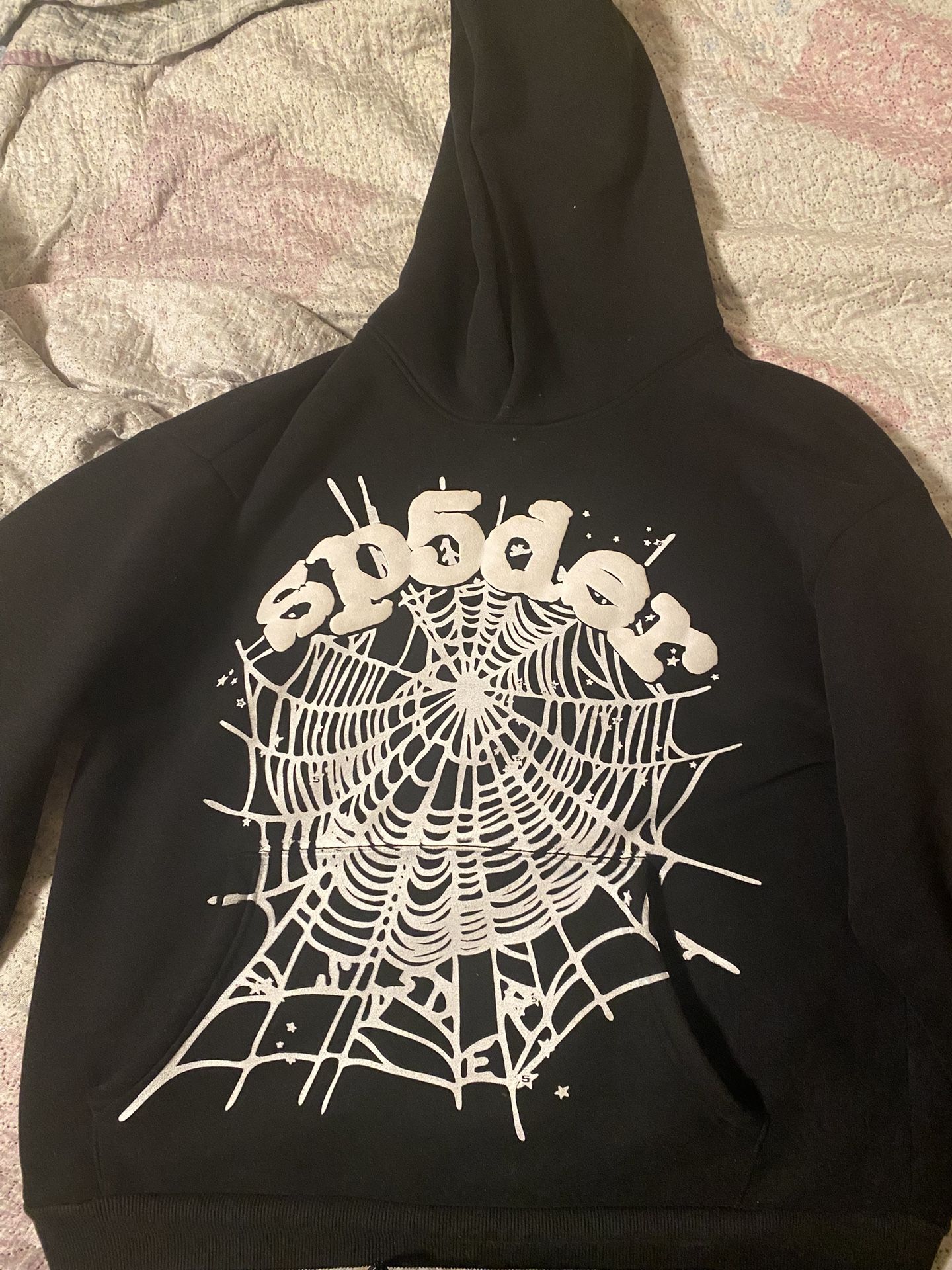 Black And White Spider Hoodie