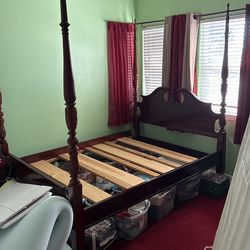 Wooden Bed Frame Queen
