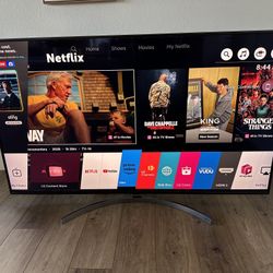 65" 4K LG Smart TV with Remote - Pick Up Today!