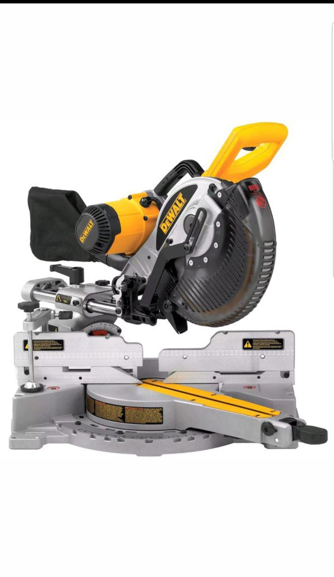 DEWALT DW717 10-Inch Double-Bevel Sliding Compound Miter Saw