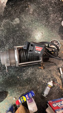 Warn winch m12