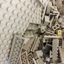 Lego Pieces Off-White 100 Pieces