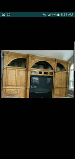 Custom entertainment center