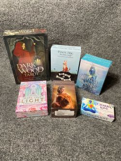 Lot of 6 New Sealed Tarot Oracle Card Decks Lot B