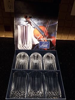 Vintage Cristal d'Arques Tumblers