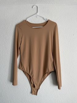 Nude Long Sleeve Bodysuit
