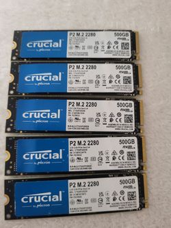 500Gb NVME -- P2 M.2 2280 -- Win11Pro Installed -- Excellent Condition -- 30 Days Warranty -- Dlvry (Within 5 miles radius )