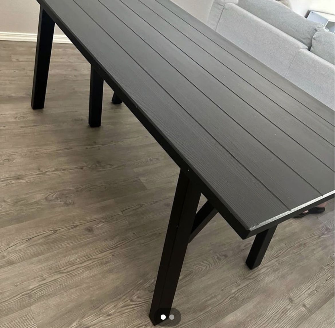 Ikea Dining Ryggestad Table Black/espresso