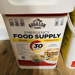 30 DAY AUGASON FARMS EMERGENCY FOOD SUPPLY 