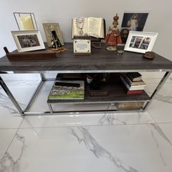 Gray Cocktail Table 