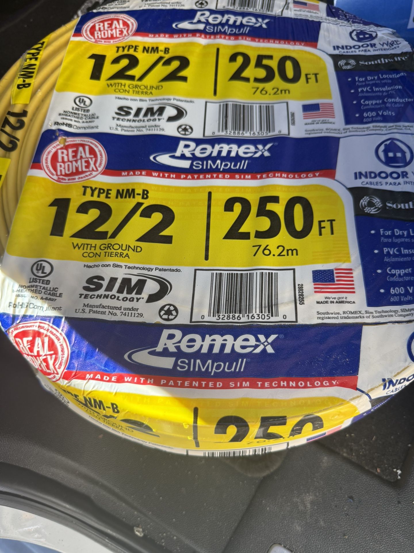 roll of cable