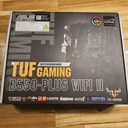 ASUS TUF GAMING B550-PLUS WIFI II AM4 AMD Motherboard 