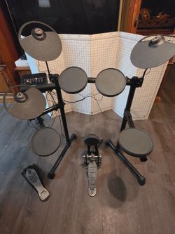 Yamaha dtx electric drum set