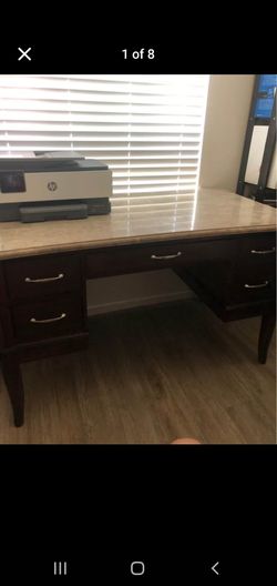 Marble Desk (Vintage)