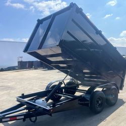 EXCELLENT DUMP TRAILER 8X4X12 