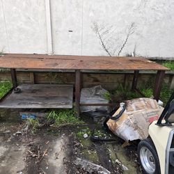 4x10 Steel Table