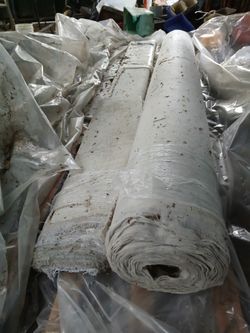 Approximately fifty by twelve feet high quality Beige carpet