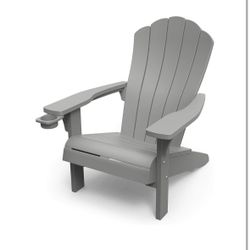 Keter Adirondack Chair In Grey Brand new In Box 