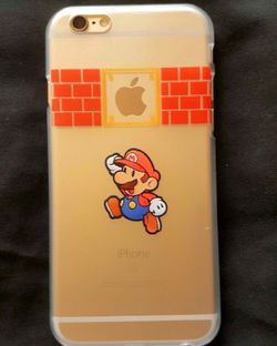 iPhone 6/6S Hard Case Cover Mario!☺️