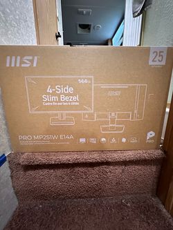 MSI 144HZ Monitor