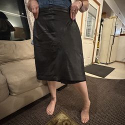 Leather Skirt