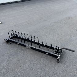 HAMMER STRENGTH BUMPER PLATE STORAGE