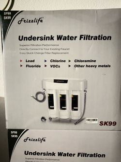 Frizzlife SK99 under sink water filter