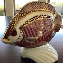 Royal Crown Derby Tropical Fish