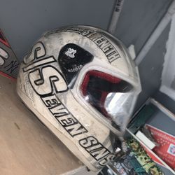 Motorbike helmet