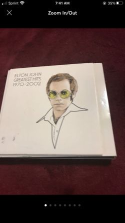 Elton John greatest hits 1970-2002 with bonus cd