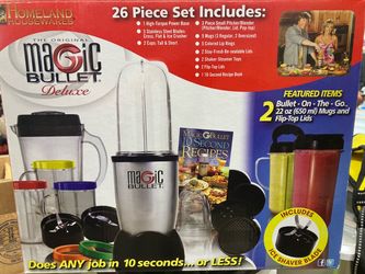 Magic Bullet Deluxe 26-Piece Blender Set