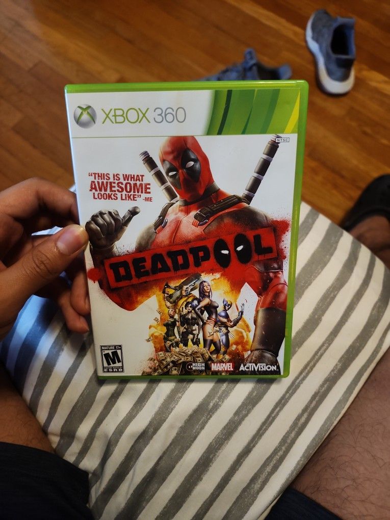 Microsoft Deadpool Game Xbox 360