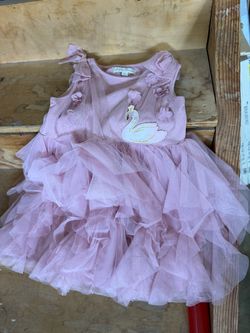 Girls dress size 4T, $12, like new