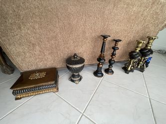 Collection Of Vases Lamps 