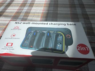 NEW!! Nintendo Switch 2 wall-mounted charging station