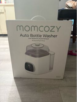 Mom, cozy bottle washer for babies