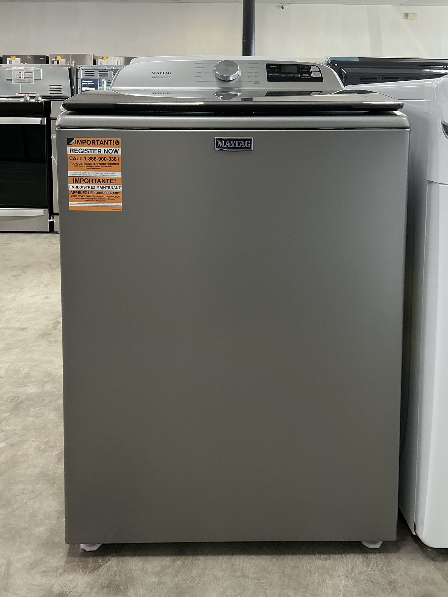 MAYTAG SMART 5.3 cu. ft. Top Load Washer w/Extra Power