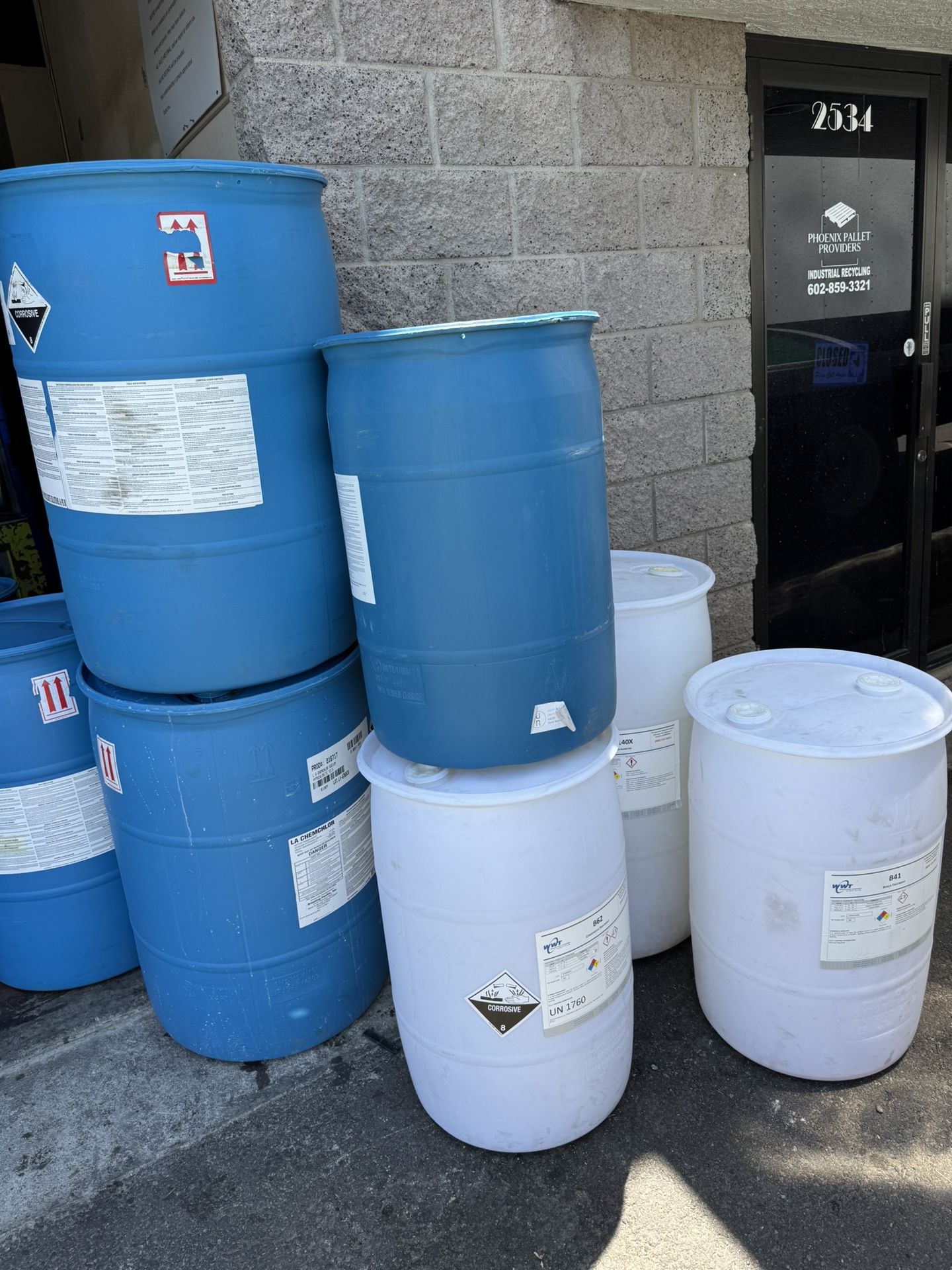 55 Gallon Drums