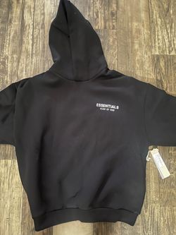 Fear of God Essentials Hoodie black (Original) Size M
