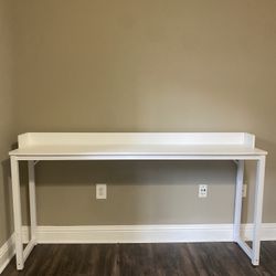 Queen Bed Rolling Desk